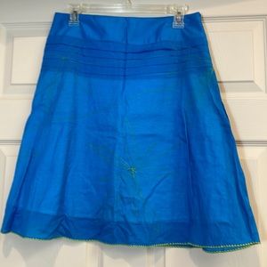 RUTH, sized 6, fully lined summer skirt